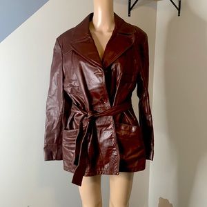 1960’s Vintage Leather Jacket in Excellent Condition both inside and out.
